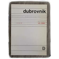 Dubrovnik: časopis za kulturu 1-2/1990.