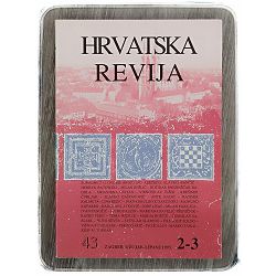 Hrvatska revija 2-3/1993.