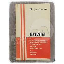 Izvještaj o stanju u Savezu komunista Hrvatske u odnosu na prodor nacionalizma u njegove redove