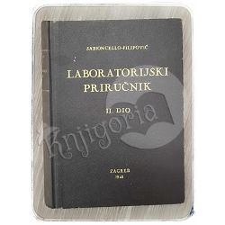 Laboratorijski priručnik II. dio Ivan Filipović, Petar Sabioncello