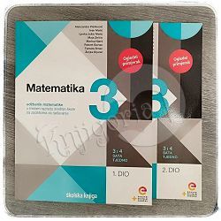 Matematika 3: udžbenik matematike u trećem razredu srednje škole sa zadatcima za rješavanje 1 - 2 dio 